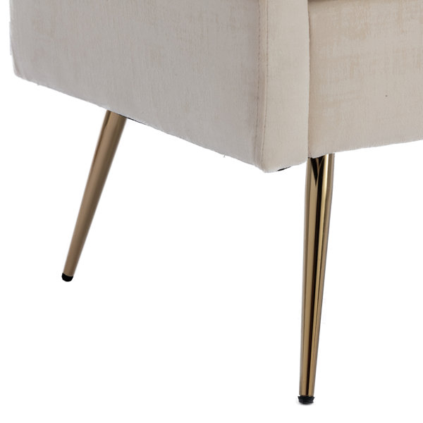 Mercer41 Crushed Velvet Upholstered Bench For Entryway Bedroom Wayfair